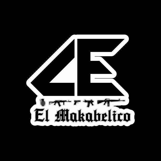 El Makabelico Sticker – Flag Style Car Decal / Calcomanía en Vinil con Banderas y Decoración para Vehículos