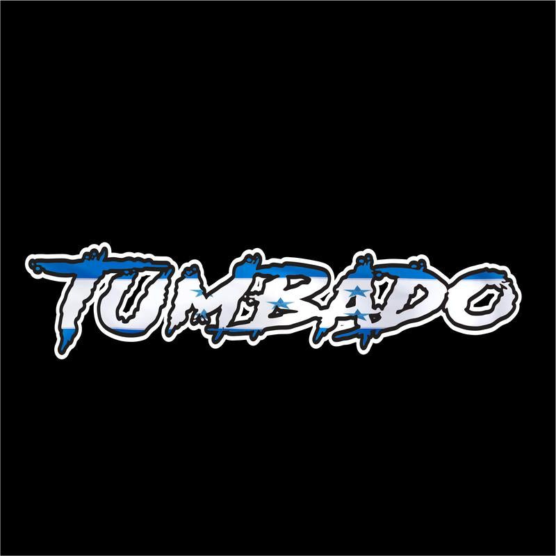 Tumbado Flag Vinyl Sticker / Calcomanía Personalizada con Bandera (México, El Salvador, Honduras, Guatemala, USA)
