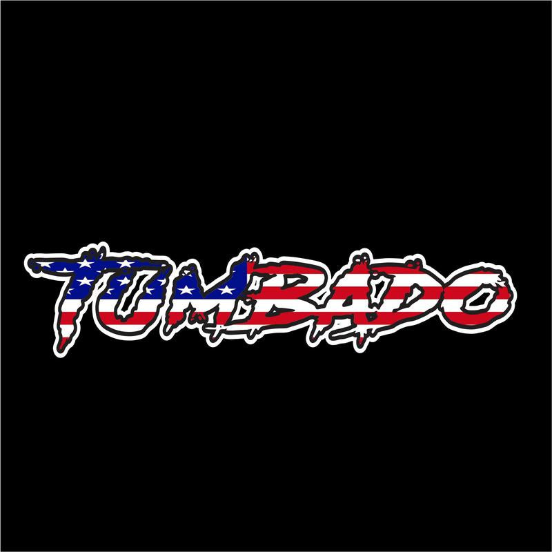 Tumbado Flag Vinyl Sticker / Calcomanía Personalizada con Bandera (México, El Salvador, Honduras, Guatemala, USA)