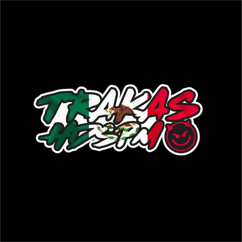 Trakas HDSPM Sticker – Vinyl Decal with Country Flag (México, El Salvador, Honduras, Guatemala, USA)