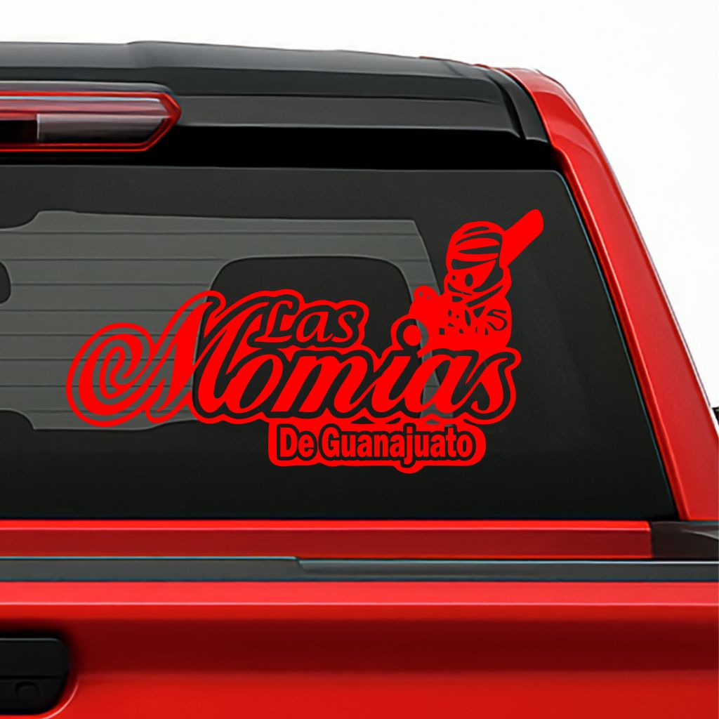Las Momias de Guanajuato Sticker – Holographic Vinyl Decal for Cars, Trucks & Windows