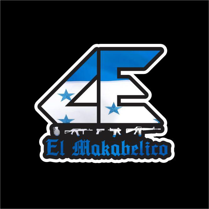 El Makabelico Sticker – Flag Style Car Decal / Calcomanía en Vinil con Banderas y Decoración para Vehículos