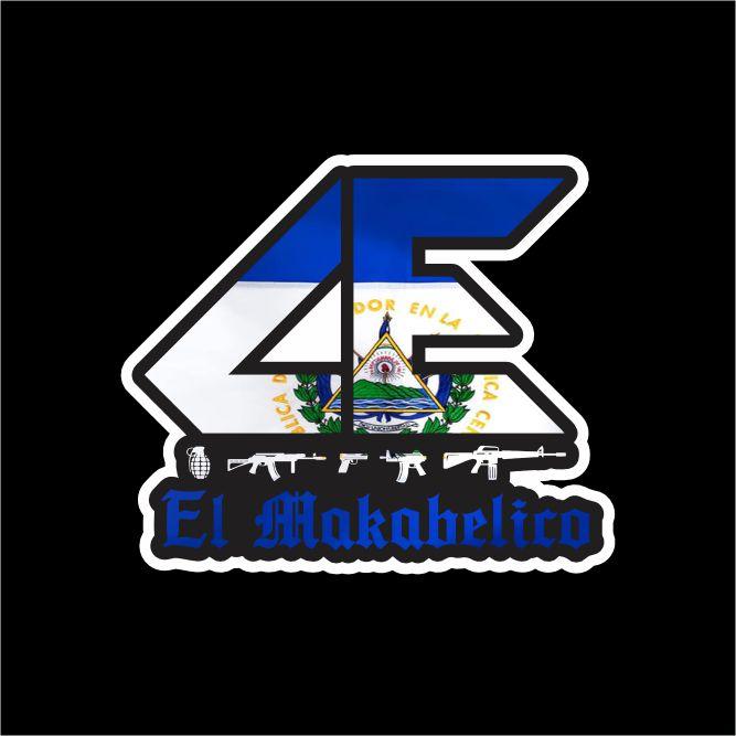El Makabelico Sticker – Flag Style Car Decal / Calcomanía en Vinil con Banderas y Decoración para Vehículos