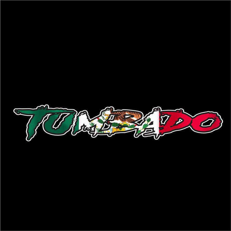 Tumbado Flag Vinyl Sticker / Calcomanía Personalizada con Bandera (México, El Salvador, Honduras, Guatemala, USA)