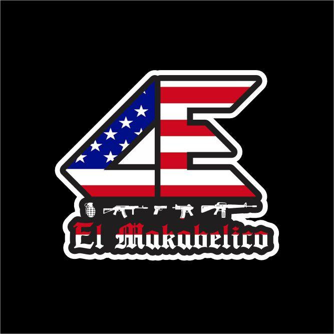 El Makabelico Sticker – Flag Style Car Decal / Calcomanía en Vinil con Banderas y Decoración para Vehículos