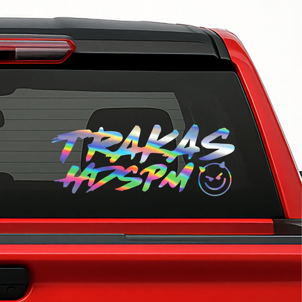 Trakas HDSPM Sticker – Adhesive Vinyl Decal for Car/Truck Decoration
