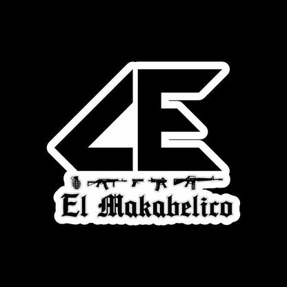El Makabelico Sticker – Flag Style Car Decal / Calcomanía en Vinil con Banderas y Decoración para Vehículos