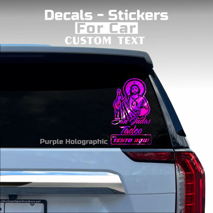 San Judas Custom Decals Sticker