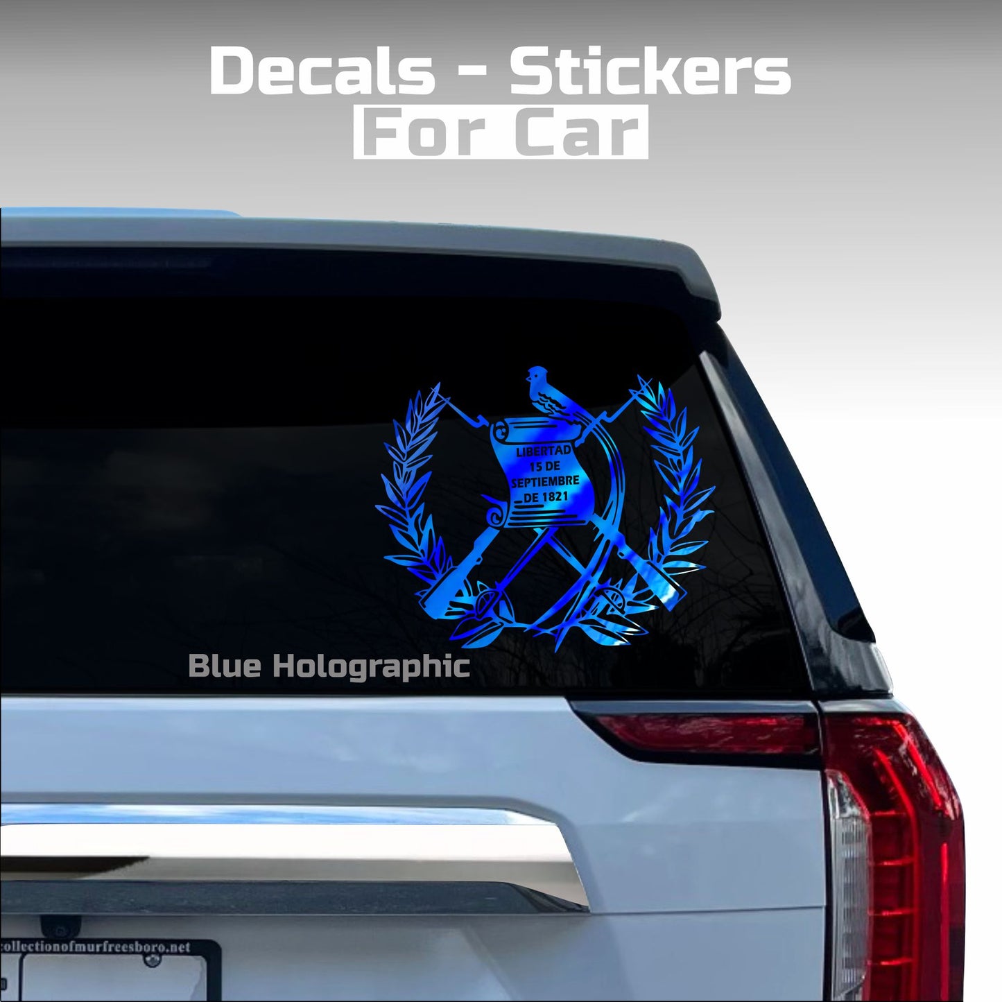 Escudo Guatemala Decals Sticker