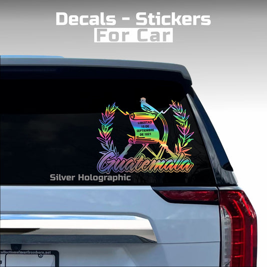 Escudo de Guatemala Decals Sticker