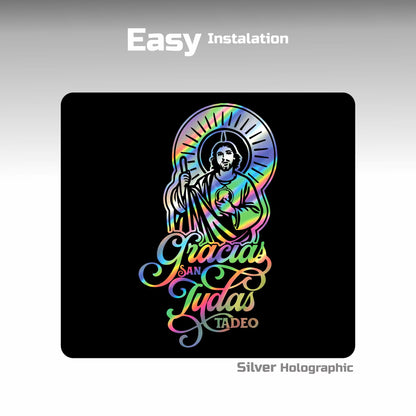 Gracias San Judas Tadeo Decals Sticker