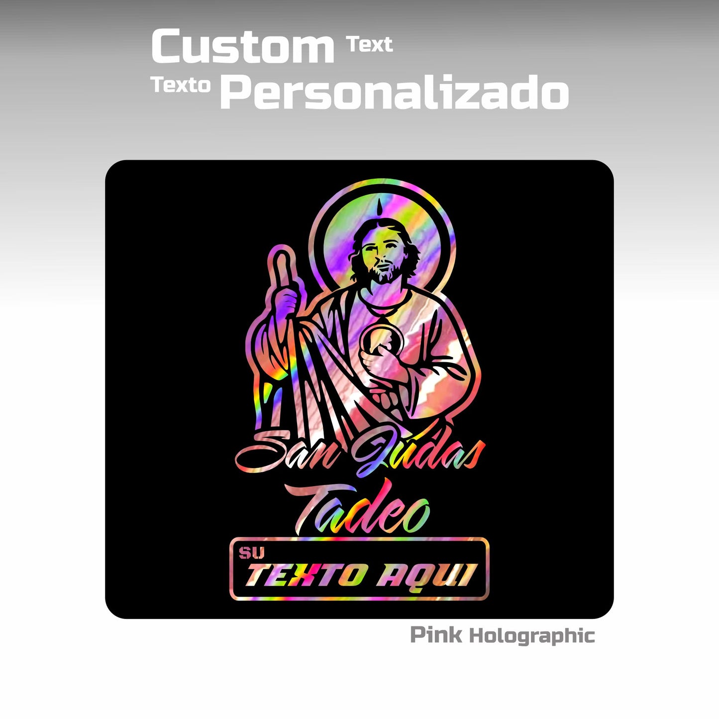 San Judas Custom Decals Sticker