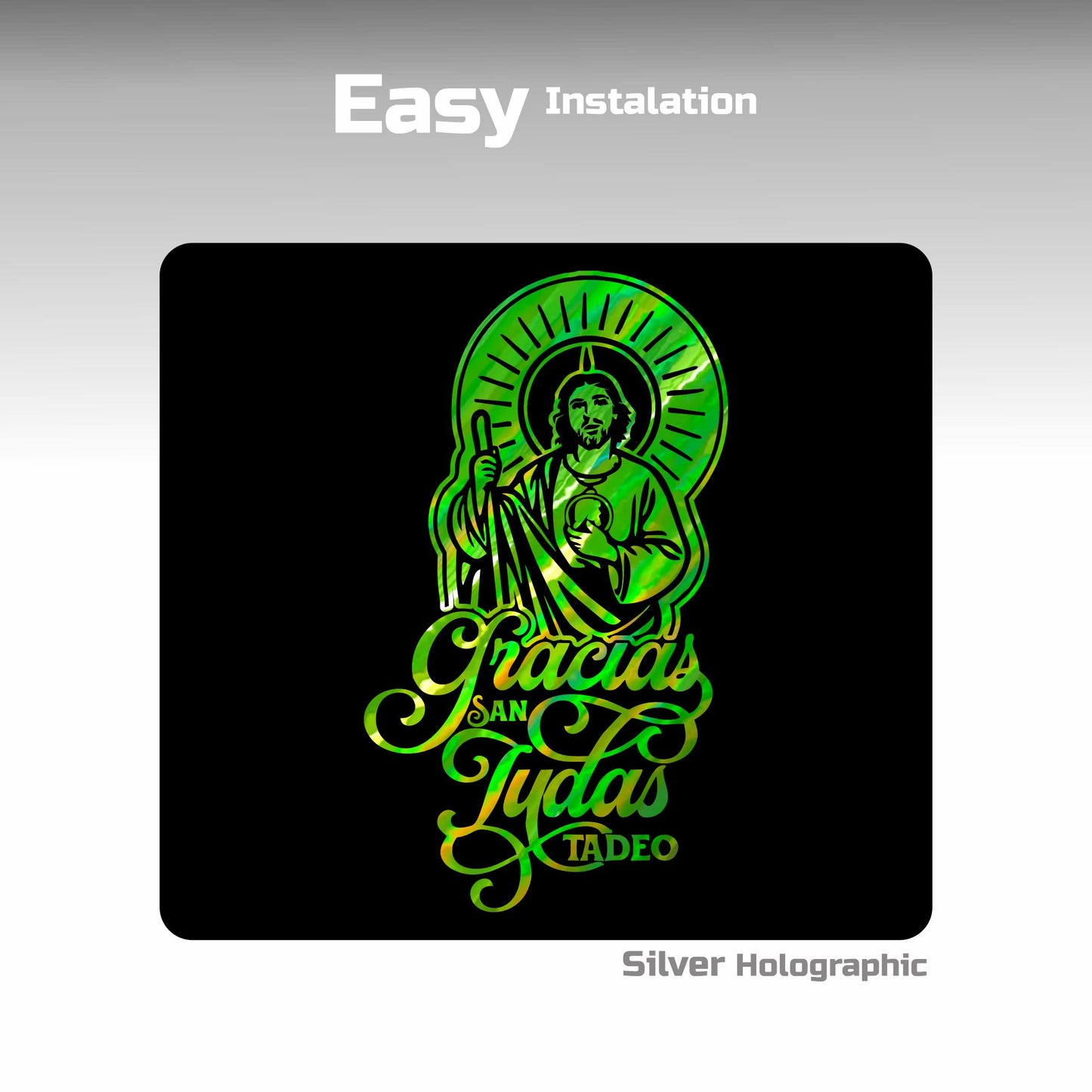 Gracias San Judas Tadeo Decals Sticker