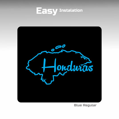 Mapa de Honduras Decals Sticker