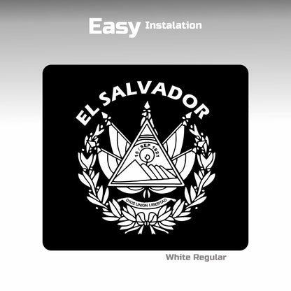 Escudo El Salvador Decals Sticker