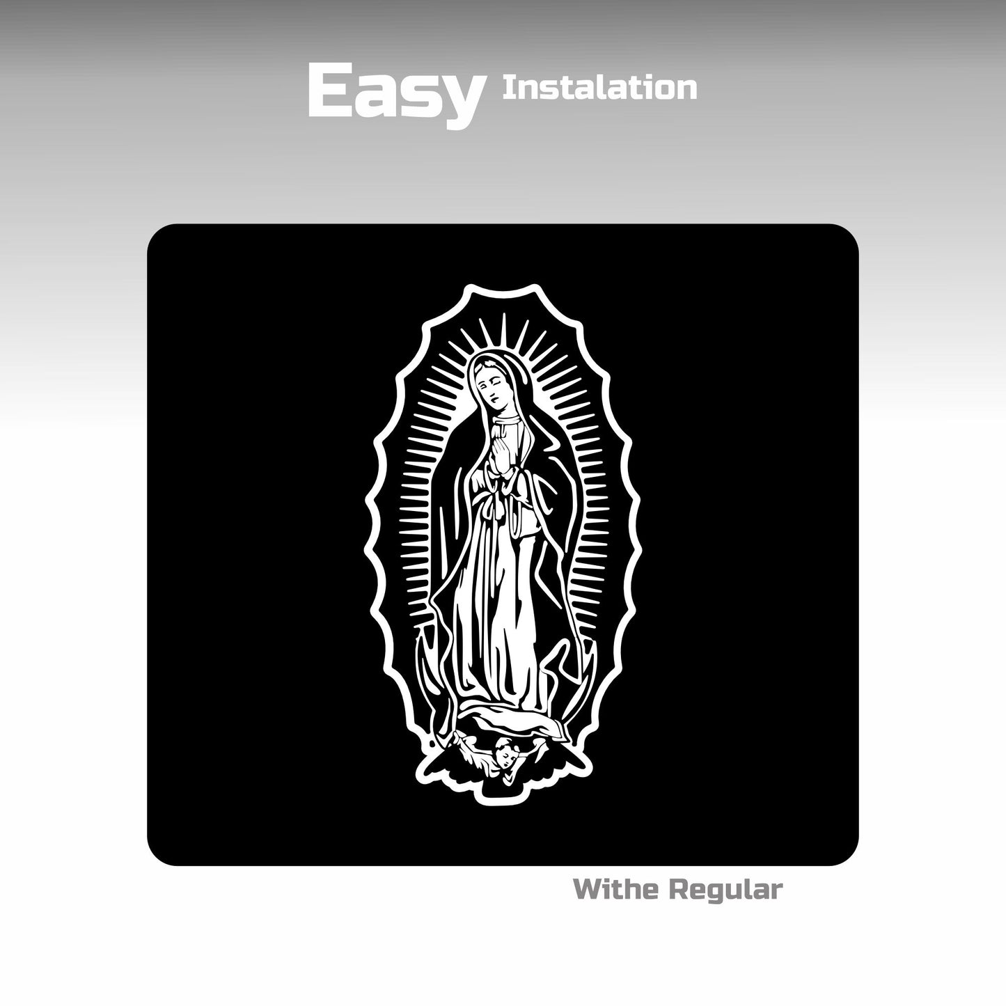 Virgen de Guadalupe Decals Sticker