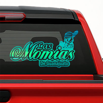 Las Momias de Guanajuato Sticker – Holographic Vinyl Decal for Cars, Trucks & Windows