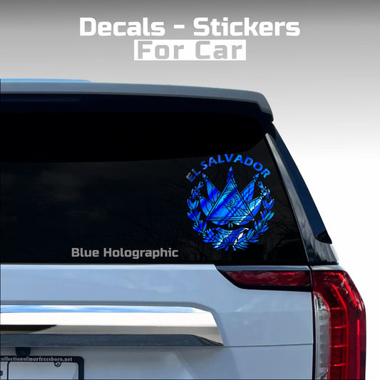 Escudo El Salvador Decals Sticker