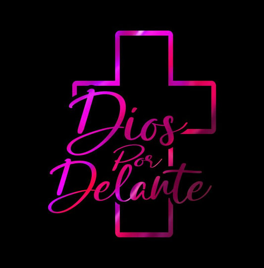 Dios por Delante Sticker Adhesive Vinyl Decal car vehicle decoration